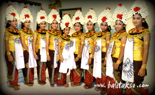 How to make balinese dance costumes (sisia dancer)