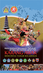 Bali ArtsFestaval XXXVIII 2016 Program