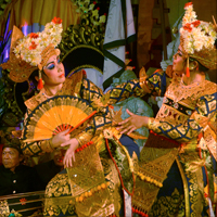 Legong Sri Padma - Tari Legong Sri Padma Dance, Peliatan Ubud. Dancer Sanggar Sri Padma, Gamelan Dewi Sri
